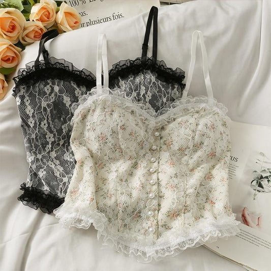 French Floral Camisole