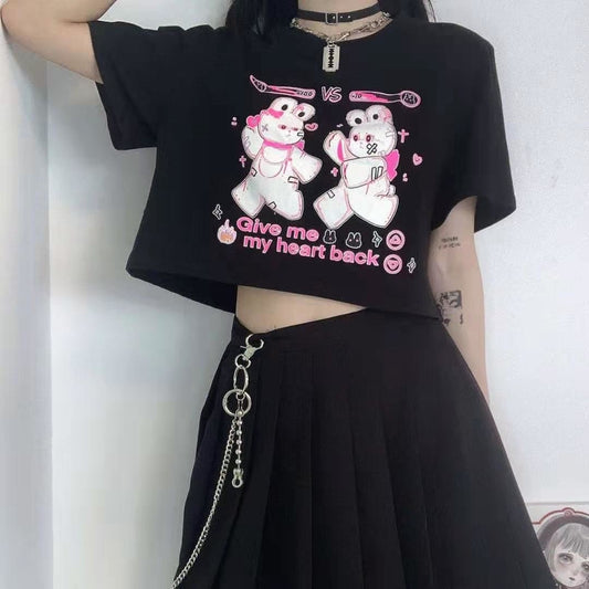 Give Me My Heart Back Crop Top