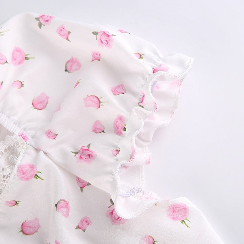 Rosebud Babydoll Dress